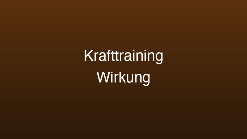Krafttraining und Testosteron Zusammenhang
