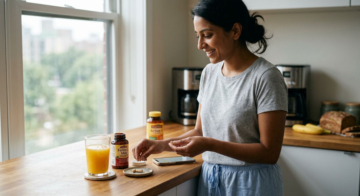 Eisenpräparate richtig einnehmen — Timing und Vitamin C Protokoll