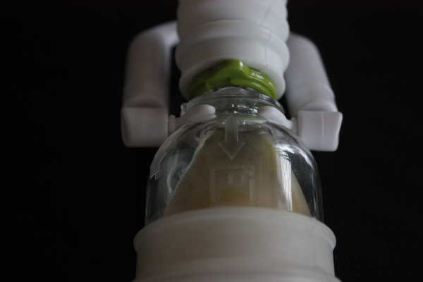 Phallosan Forte Schritt 6: Vakuumpumpe bedienen