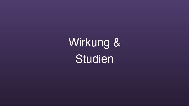 CoQ10 Wirkung und Studien