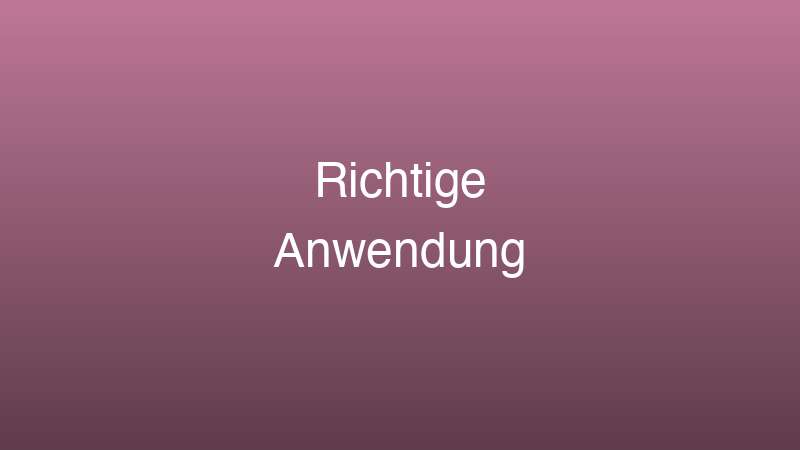 Niacinamid Serum richtige Anwendung