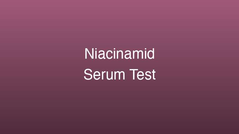 Niacinamid Serum Test für Männer